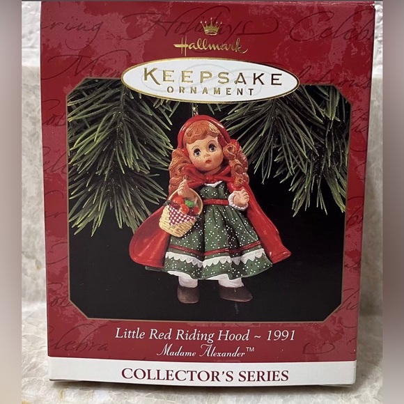 Hallmark Keepsake Madame Alexander Ornament Little Red Riding Hood New In Box - Picture 4 of 5
